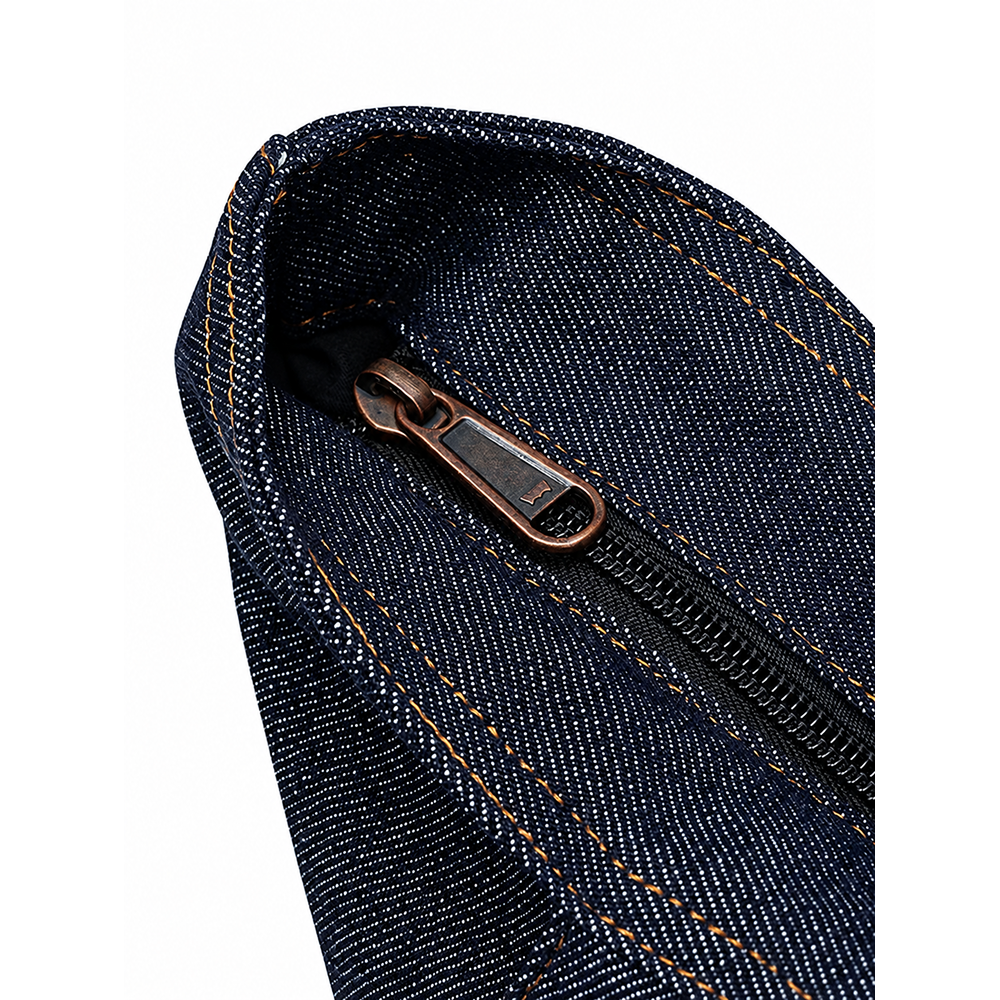 Denim Shoulder Bag - Image 5