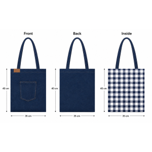 Denim Carry Bag - Image 3
