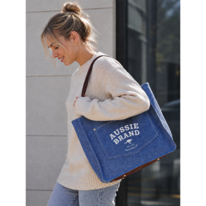 Denim Shoulder Bag - Image 5