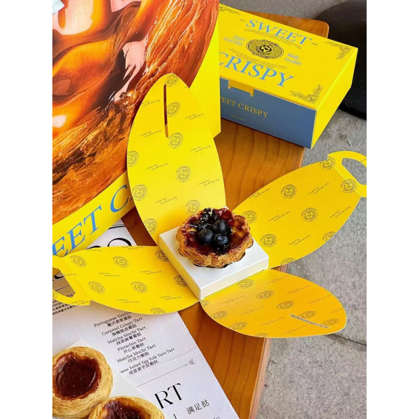 Portugese Egg Tart Boxes