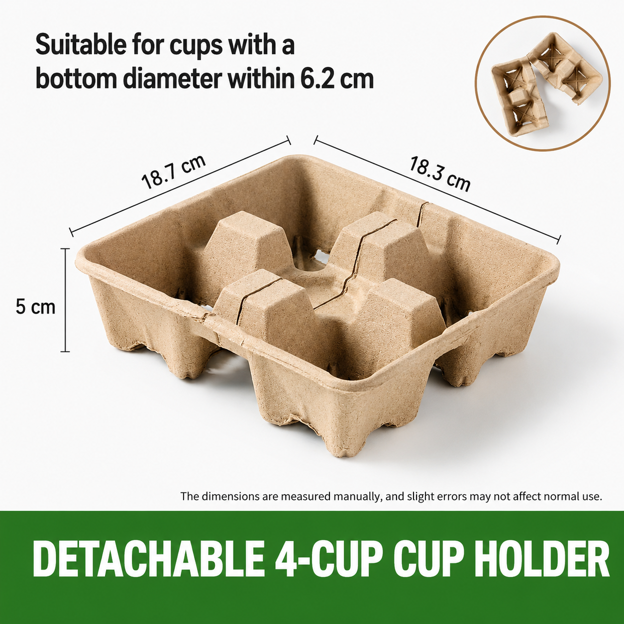 Paper Cup Carriers (1-4 cups) - Image 10