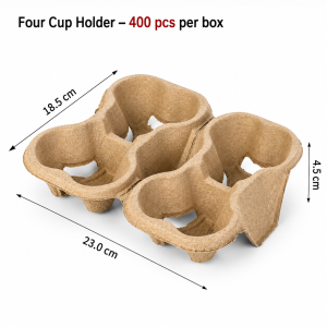 Paper Cup Carriers (1-4 cups) - Image 8