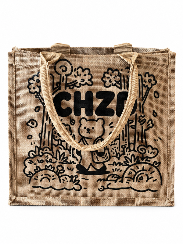 Custom Jute Shopping Bags Australia 1