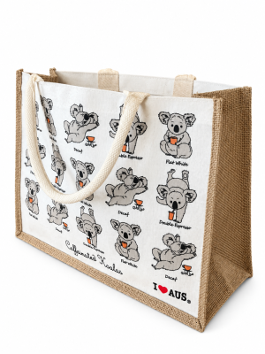 Custom Jute Shopping Bags Australia 3 - Image 2