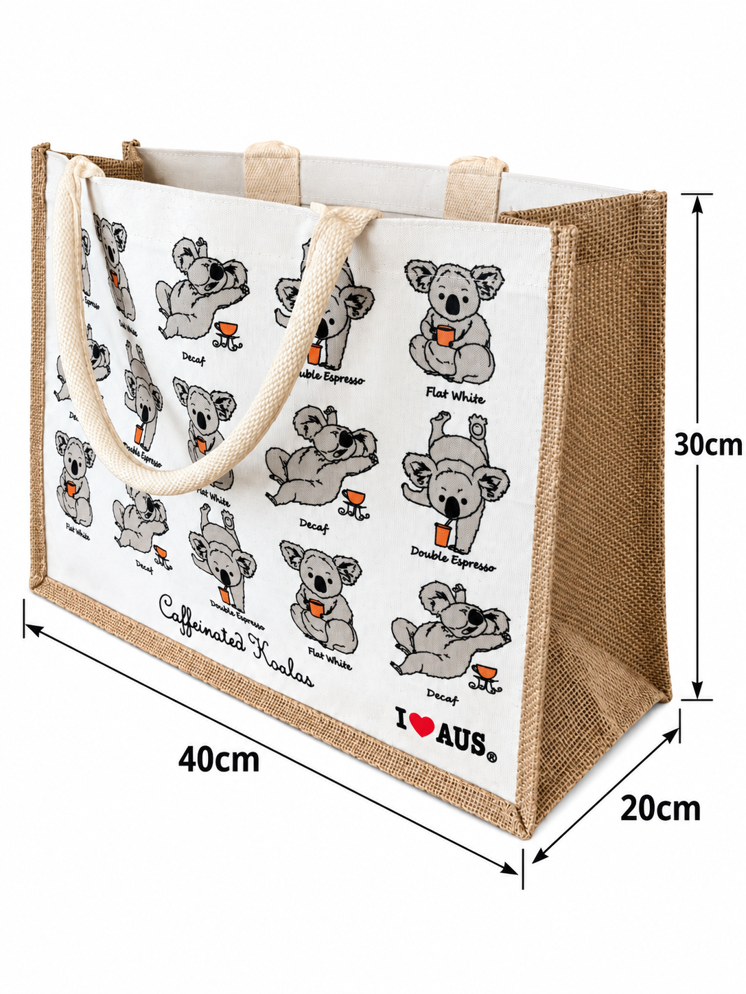 Custom Jute Shopping Bags Australia 3 - Image 6