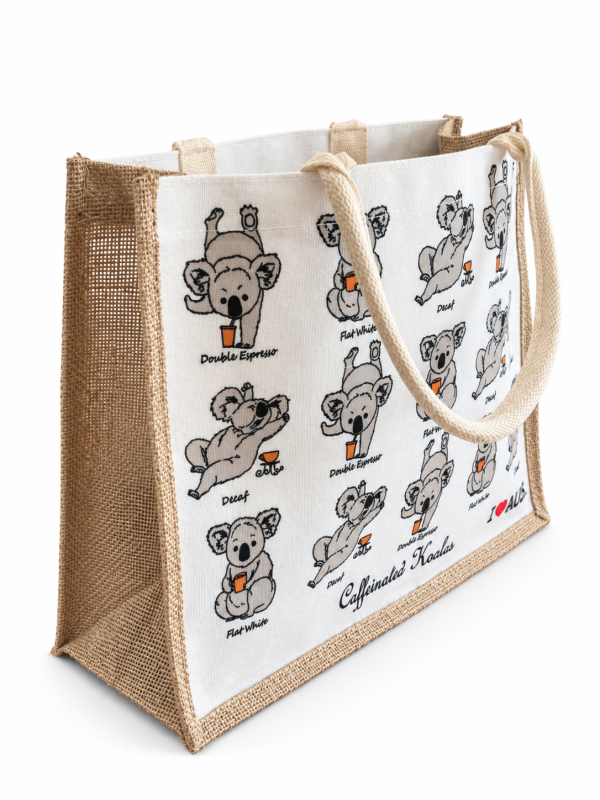 Custom Jute Shopping Bags Australia 3