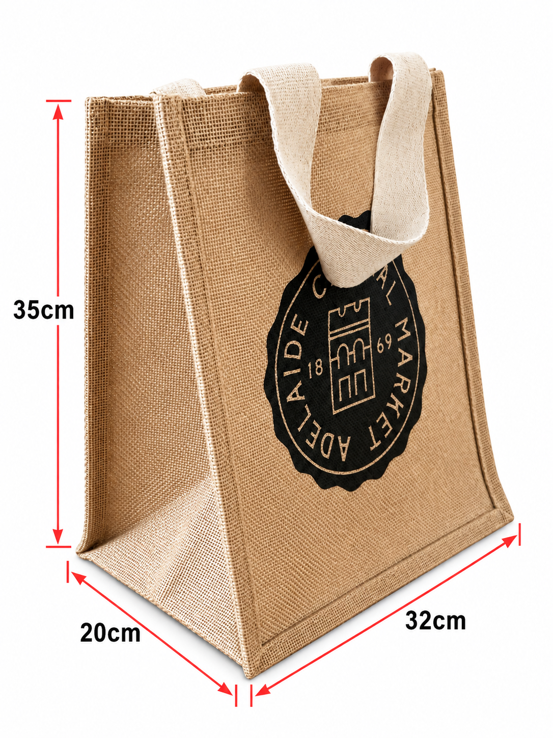 Custom Jute Shopping Bags Australia 6 - Image 5