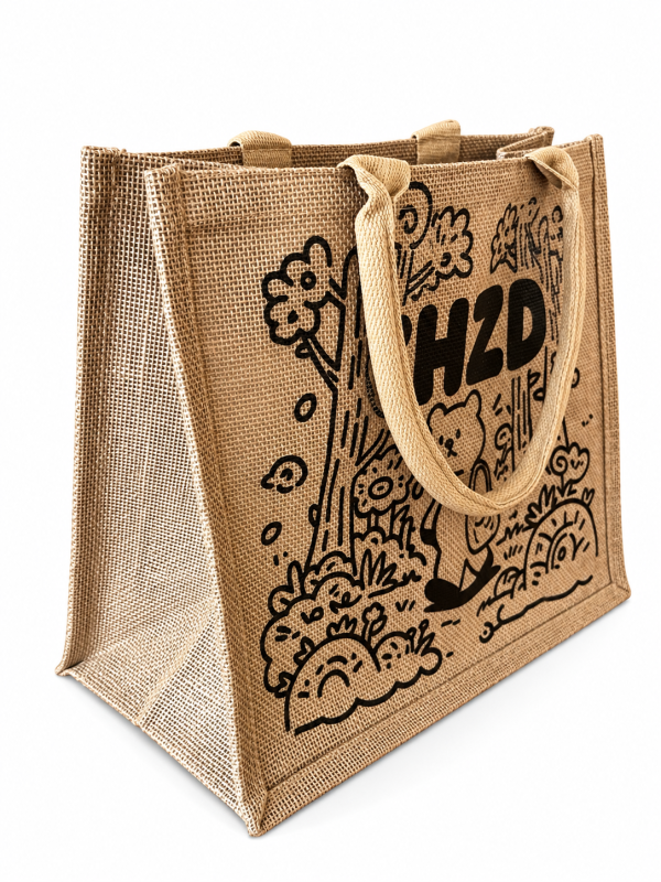 Custom Jute Shopping Bags Australia 1