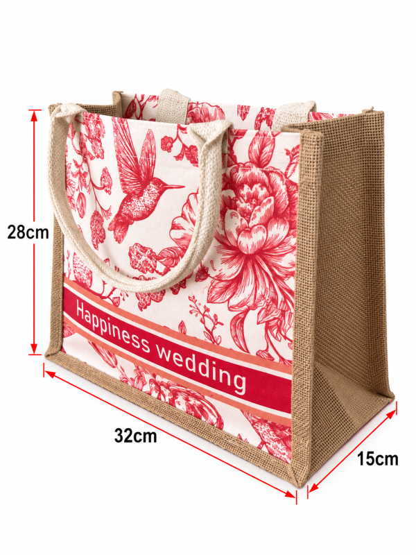 Custom Jute Shopping Bags Australia 4