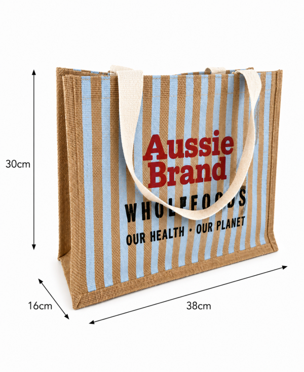 Custom Jute Shopping Bags Australia 2