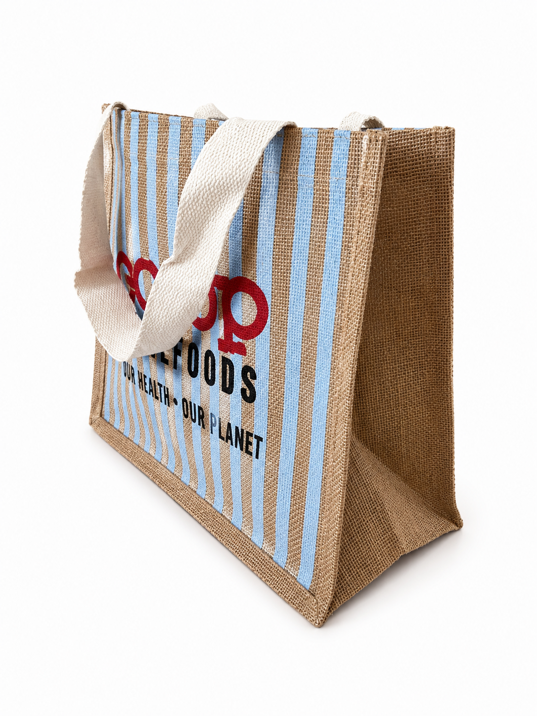 Custom Jute Shopping Bags Australia 2 - Image 2