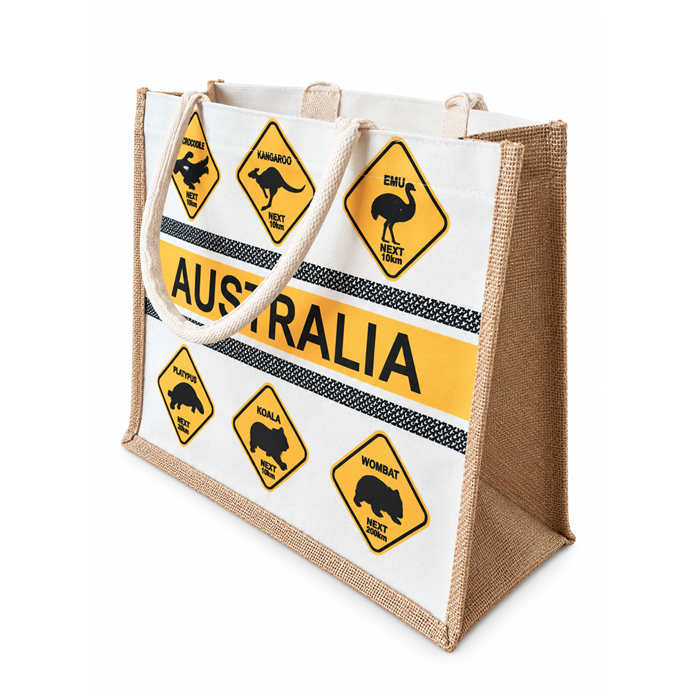 Custom Printed Jute Bag - Image 2