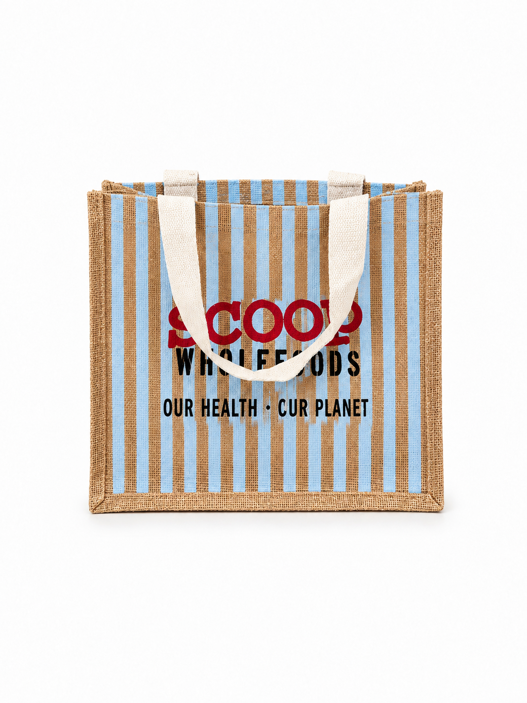 Custom Jute Shopping Bags Australia 2 - Image 1