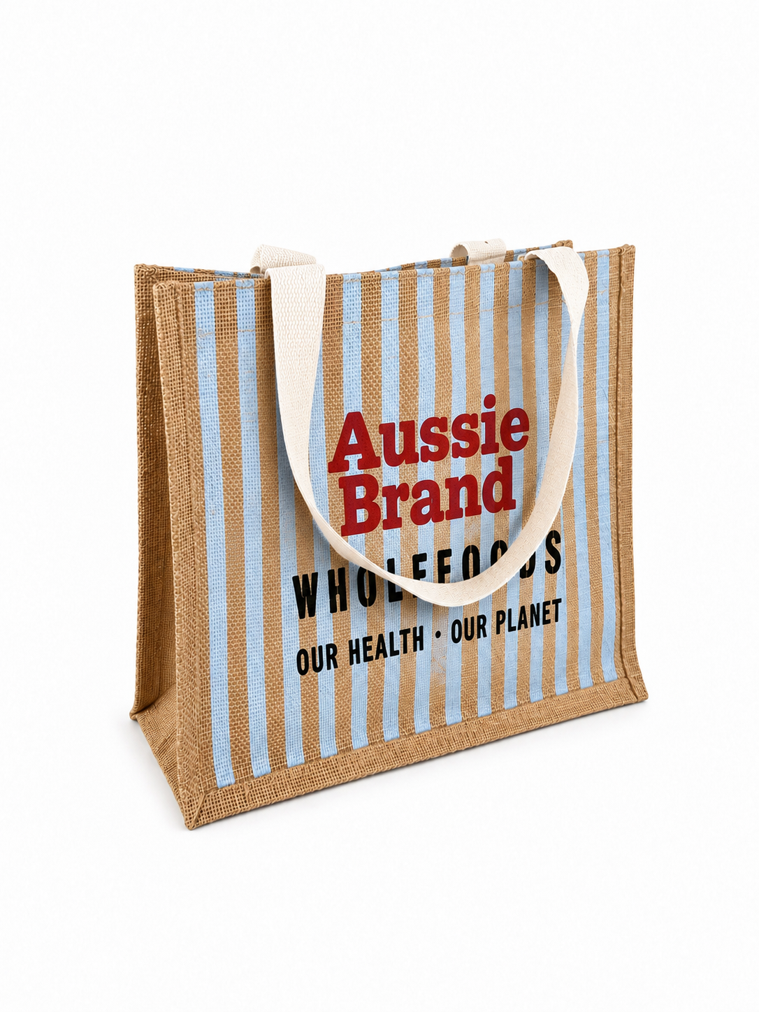 Custom Jute Shopping Bags Australia 2 - Image 4