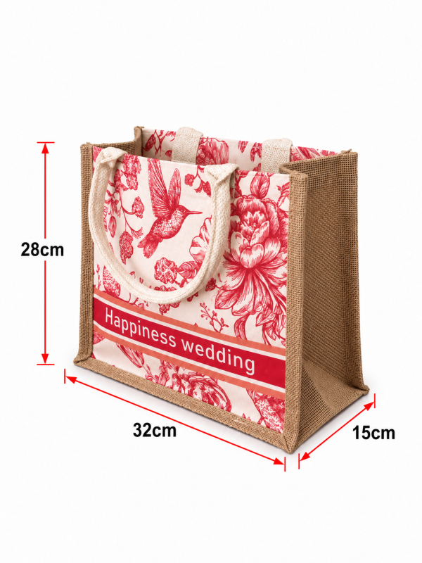 Custom Jute Shopping Bags Australia 4