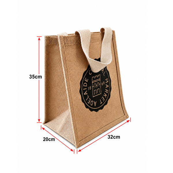 Custom Jute Shopping Bags Australia 6