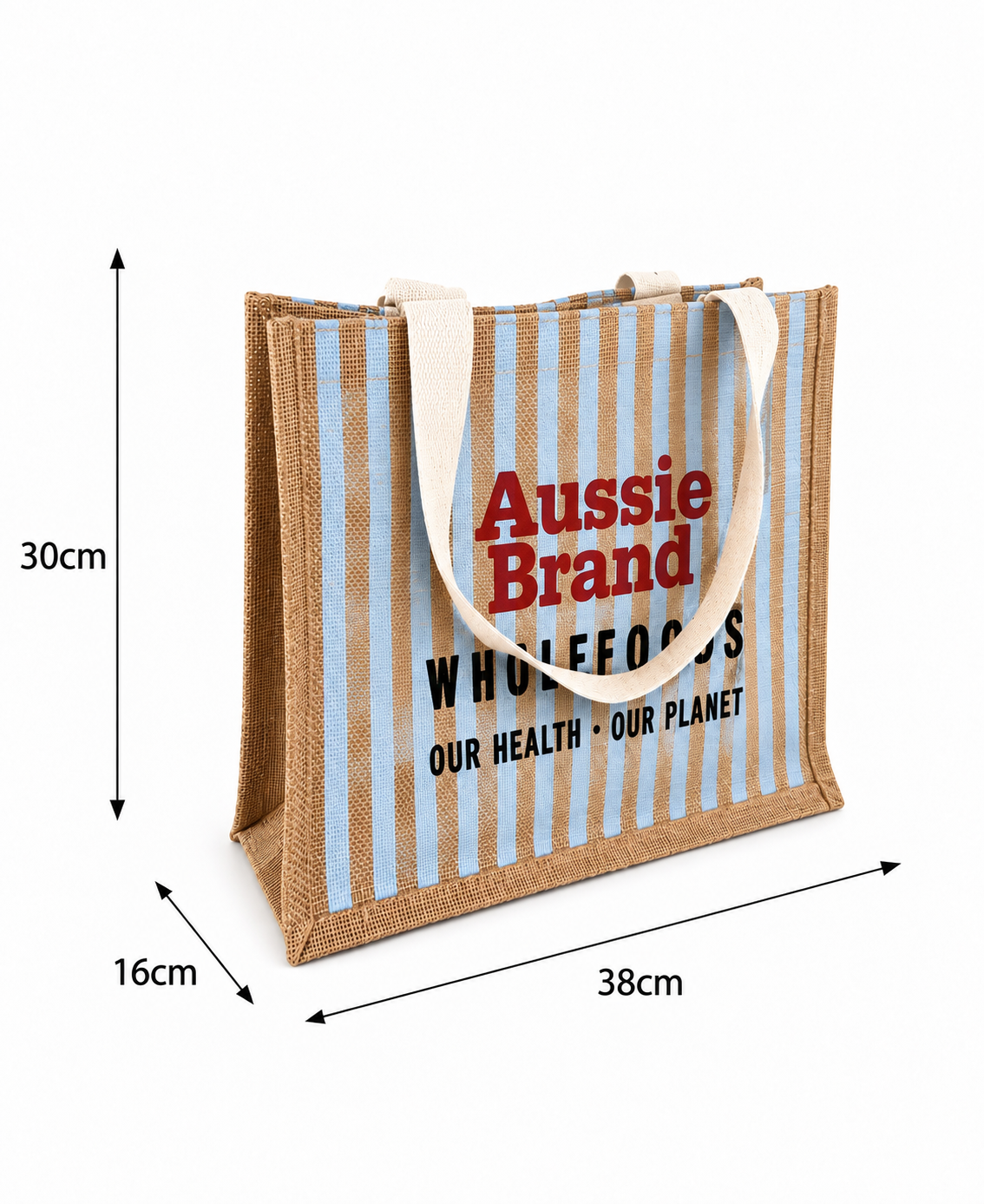 Custom Jute Shopping Bags Australia 2 - Image 6