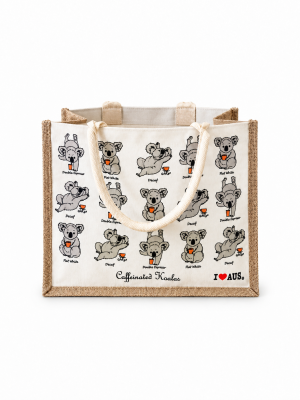 Custom Jute Shopping Bags Australia 3 - Image 1