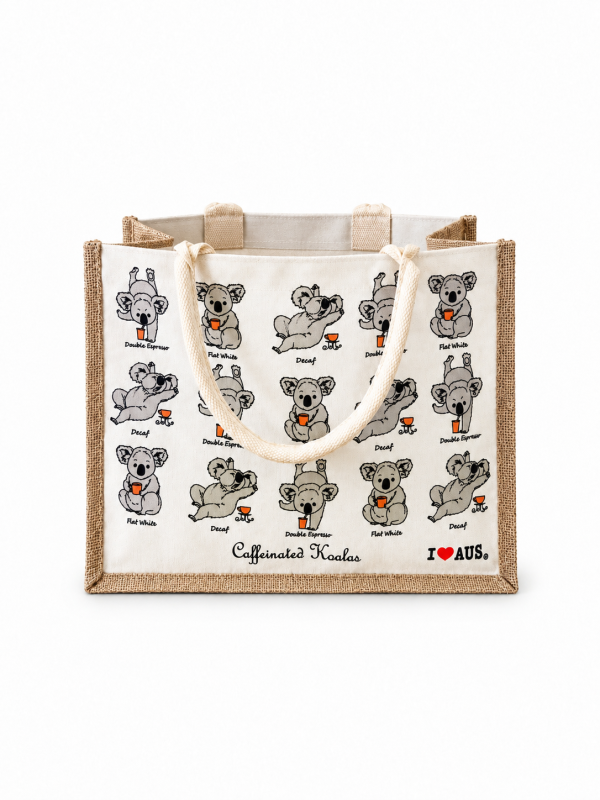 Custom Jute Shopping Bags Australia 3