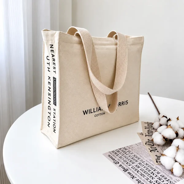 Heavy Duty Polyester Cotton Canvas Tote Bags