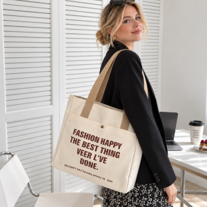 Canvas Shoulder Bag - Image 3