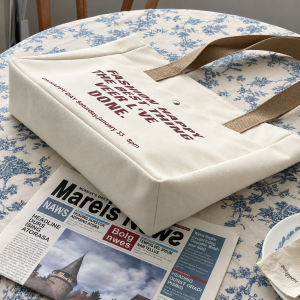 Canvas Shoulder Bag - Image 4