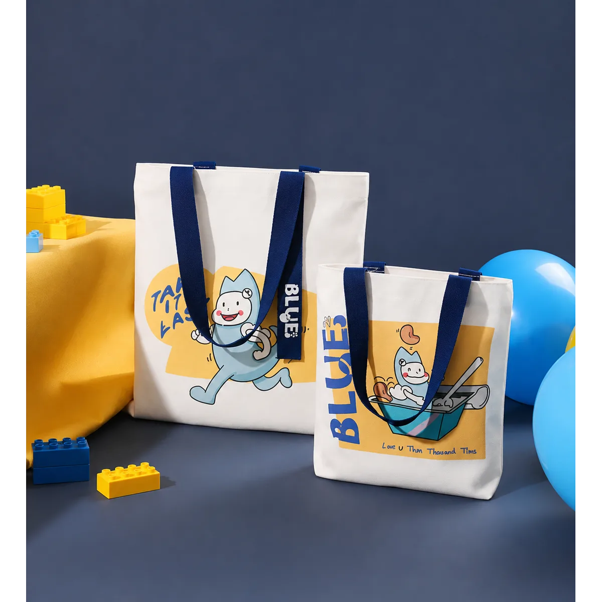 Pure Polyester Tote Bags - Image 1