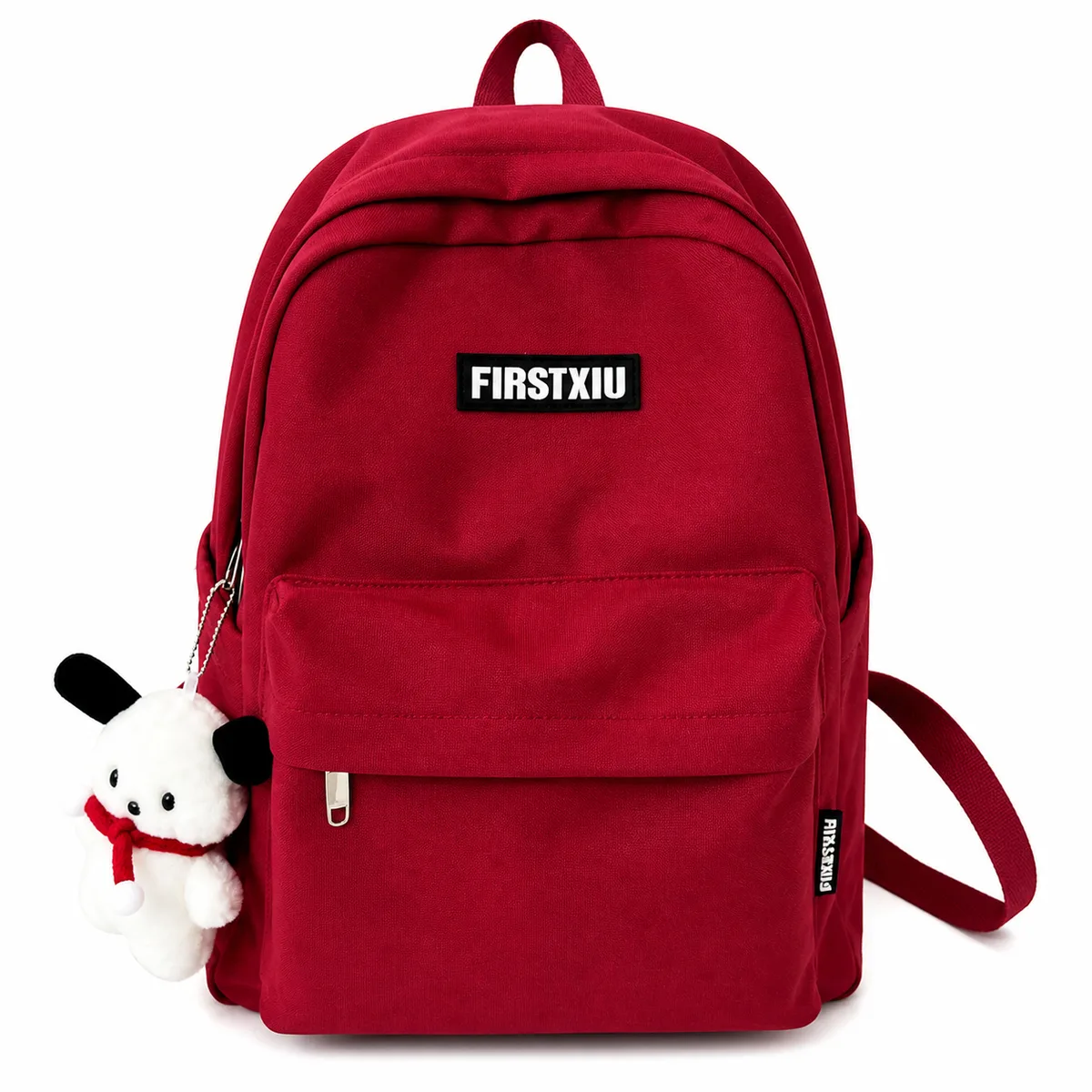 Red Nylon School Bags - Image 1